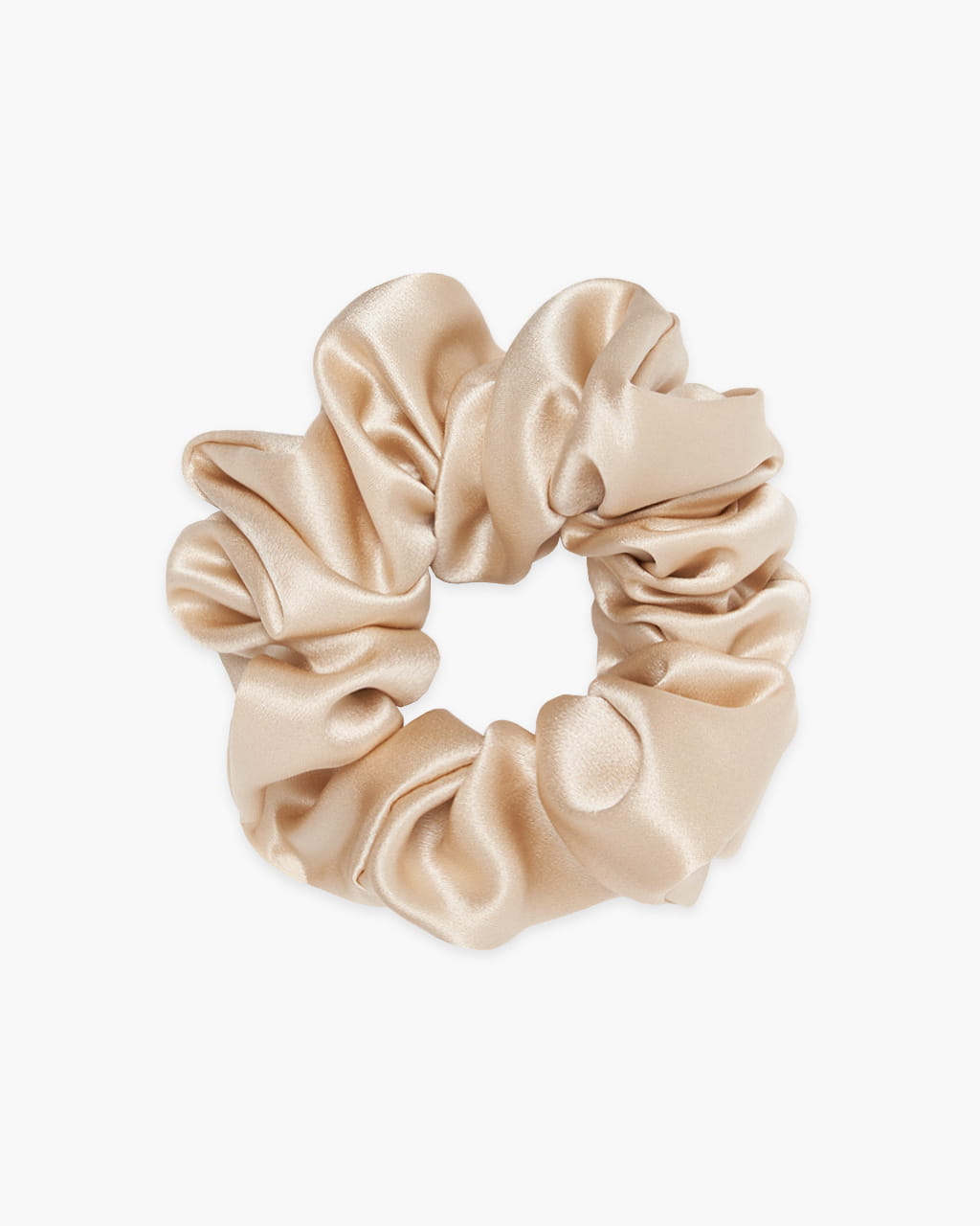 Scrunchie jedwabna – ecru